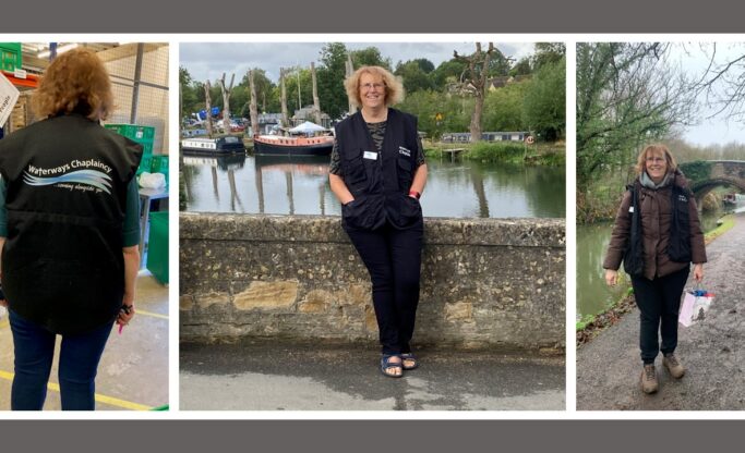 woman standing by a bridge